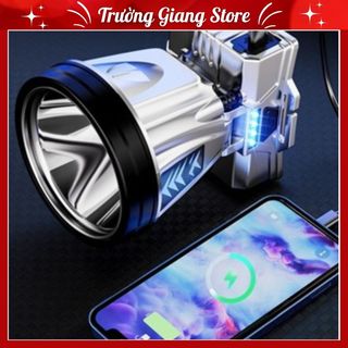 Đèn led đội đầu siêu sáng chống thấm nước công suất cao có thể sạc lại tiện dụng