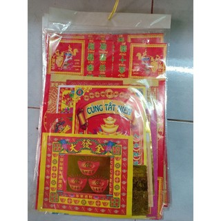 BỘ GIẤY CÚNG TẤT NIÊN