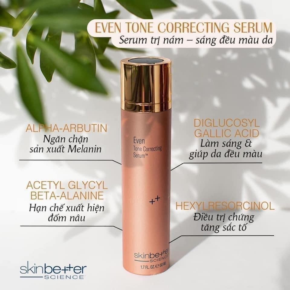 Serum Skinbetter Even Tone Correcting 50ml Giảm Nám, Tàn Nhang, Sáng Da