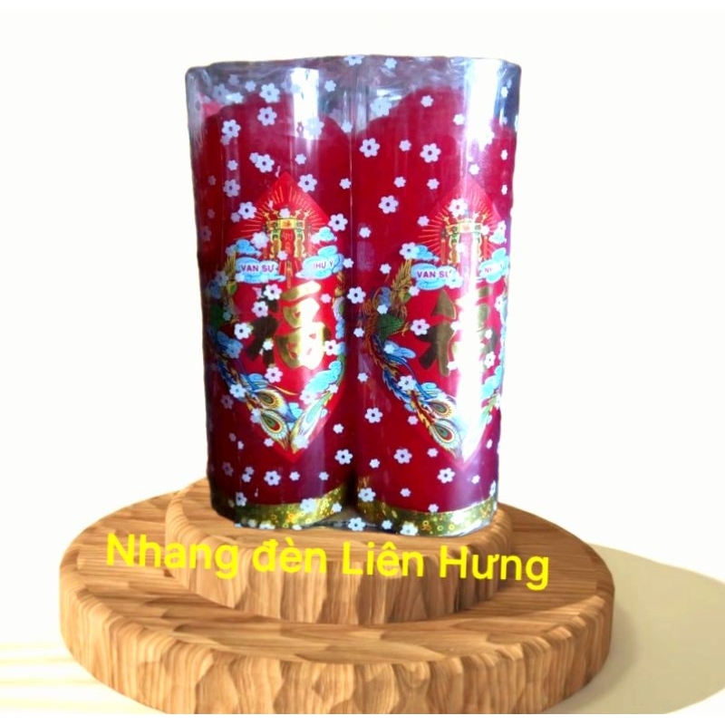 Đèn cầy trụ trung 15.5cm