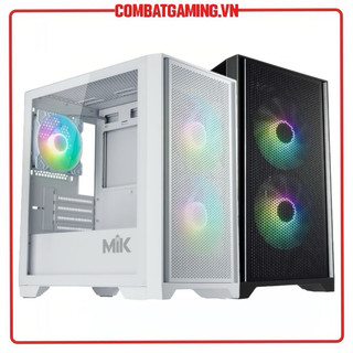 Case máy tính mik morax 3fa black/white hàng chính hãng