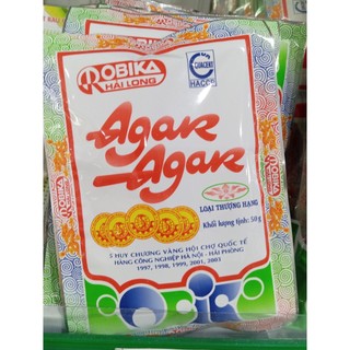 Bột rau câu Agar Hải Long gói 25g