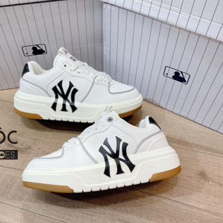 Giày thể thao Sneaker MLB CHUNKY LINER màu Vintage Kem Đế Gum - Code: 3ASXCA12N - 50IVS