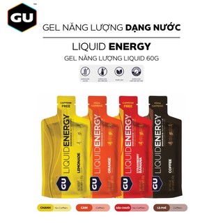 Gel năng lượng dạng nước gu liquid energy 60g