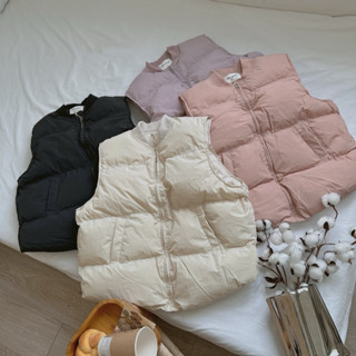 Áo gile phao 6259, Áo ghile phao nữ Hàn Quốc