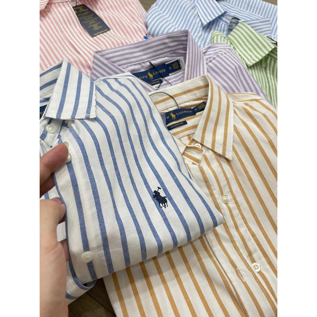 Áo Sơ Mi Tay Ngắn Thêu Nai