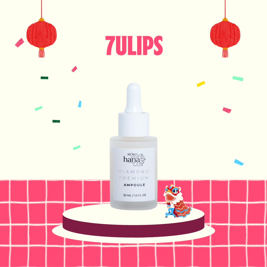 TINH CHẤT DƯỠNG TRẮNG DA CAO CẤP RIOR HANA DIAMOND PREMIUM AMPOULE 30ML