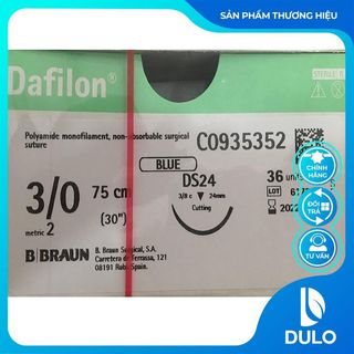 Chỉ phẫu thuật Dafilon 3/0 ( Combo 6 Sợi)