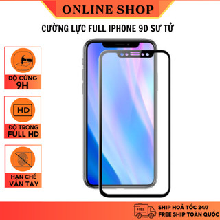 Kính cường lực full Cho IP6 IP7 IP8 IPX[FREE SHIP] - Miếng dán cường lực cho iphone 6 7 8 X