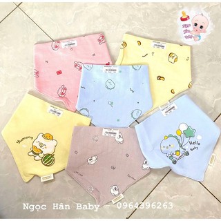 Khăn/Yếm tam giác cotton Dokma