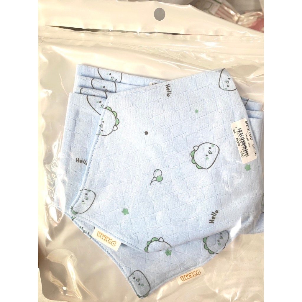 Khăn/Yếm tam giác cotton Dokma