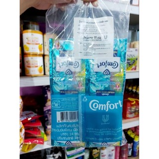 [dây 24 gói] Nước xả thơm quần áo comfor thái lan 14ml
