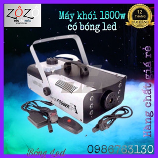 Máy khói 1800w led full màu độc lập,máy phun khói