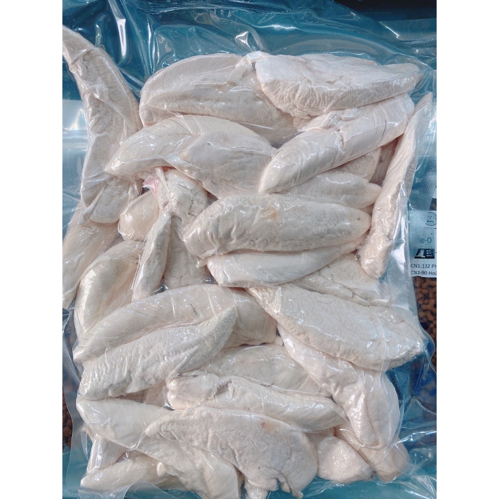Gà sấy nguyên miếng túi 500gr không kèm hút ẩm