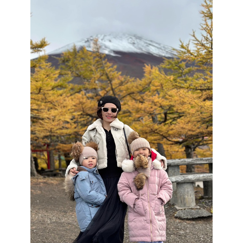 Áo khoác da lót lông cừu STR nữ