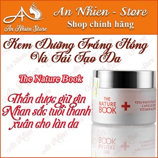 Kem dưỡng trắng hồng và tái tạo da - the nature book hàn quốc