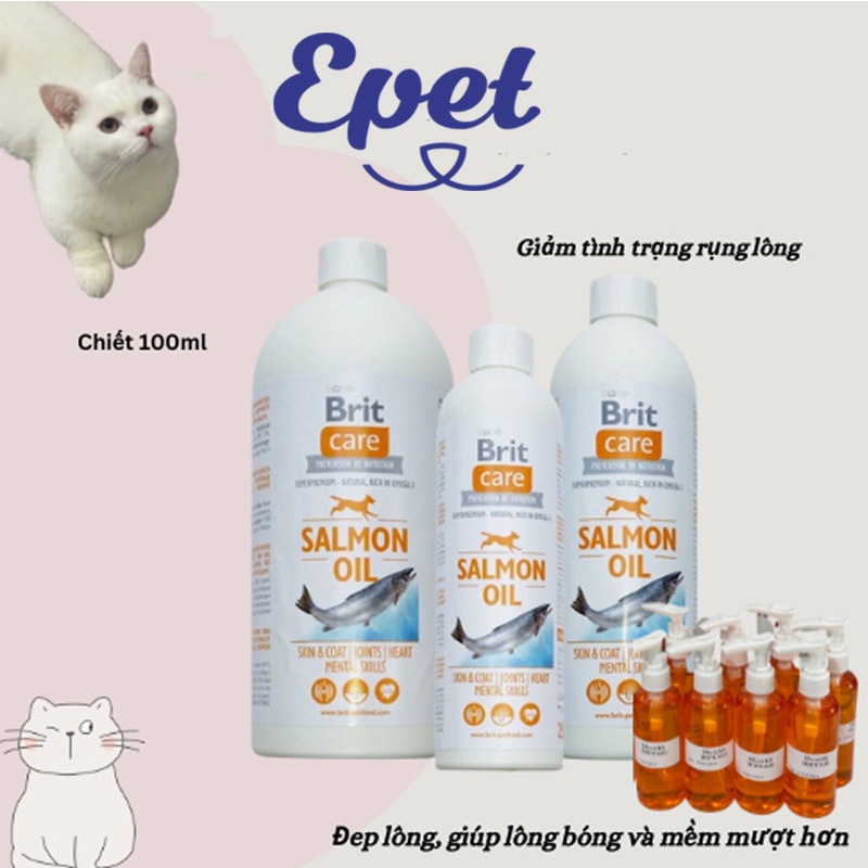 Dầu Cá Hồi Cho Chó Brit Care Nhập Đức Giá Sỉ
