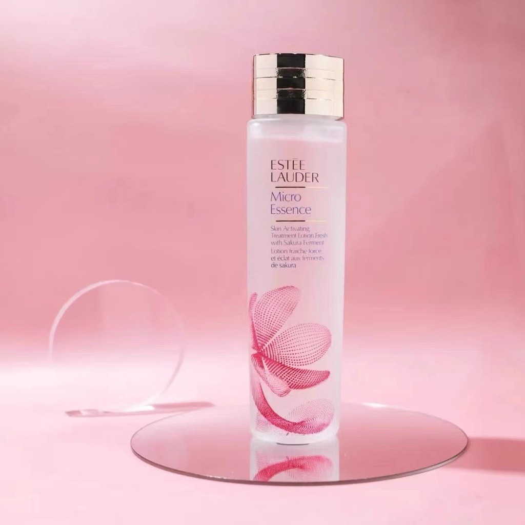 Nước thần Estee Lauder Micro Essence Skin Activating Treatment - Toner Estee lauder Hoa Anh Đào/Bio Ferment 200ml
