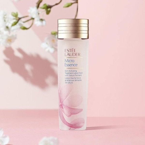 Nước thần Estee Lauder Micro Essence Skin Activating Treatment - Toner Estee lauder Hoa Anh Đào/Bio Ferment 200ml