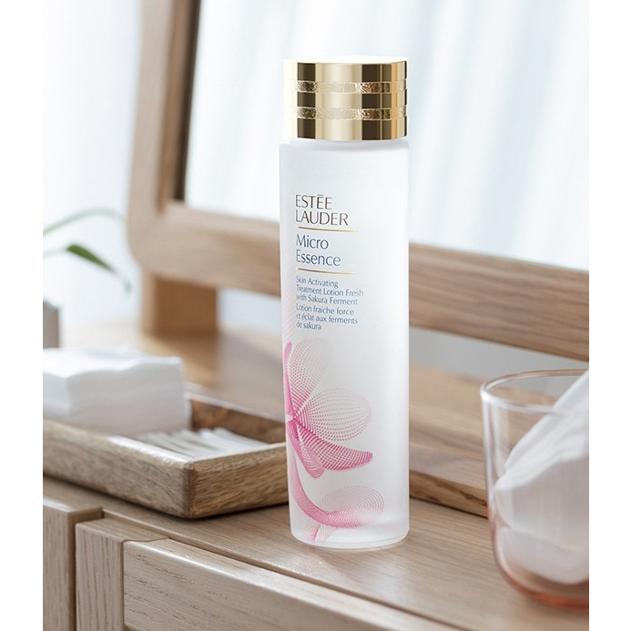 Nước thần Estee Lauder Micro Essence Skin Activating Treatment - Toner Estee lauder Hoa Anh Đào/Bio Ferment 200ml