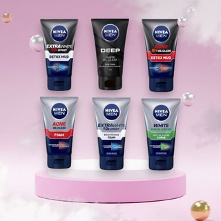 Sữa rửa mặt Nivea men sáng da ngừa mụn 100g