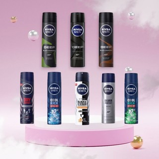 Xịt khử mùi Nivea Men khô thoáng ngăn mồ hôi 150ML