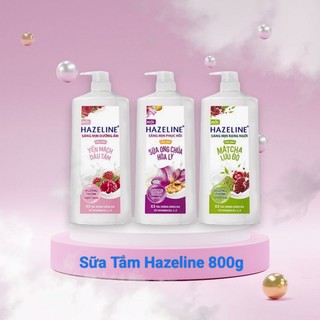Sữa tắm Hazeline sáng da đều màu 800g