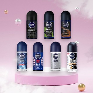 Lăn khử mùi NIVEA men khô thoáng ngăn mồ hôi 50ml