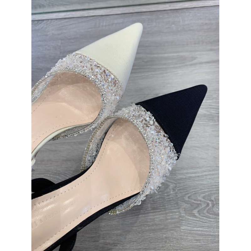 Slingback đá mũi nhọn - Bunny Shoes