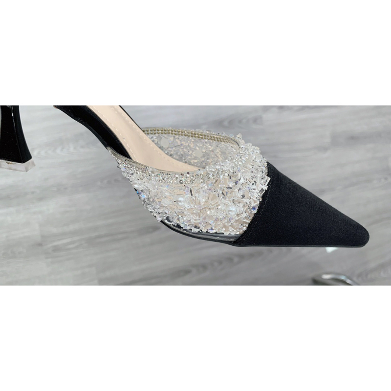 Slingback đá mũi nhọn - Bunny Shoes