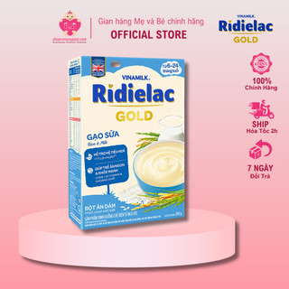 Bột Ăn Dặm RiDielac Gạo Sữa - Hộp Giấy 200g