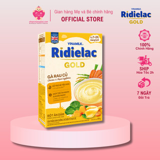 Bột ăn dặm ridielac gà rau củ - hộp giấy 200g