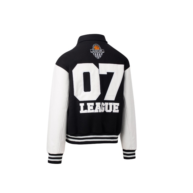 ÁO VARSITY SEVENTOWN BASKETBALL BLACK