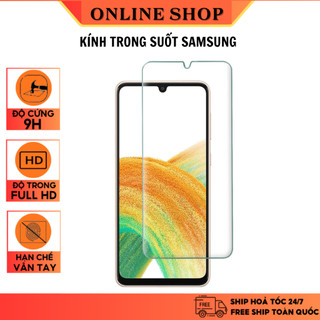 Kính cường lực samsung A5 A6 A7 A8 A9 2018 plus A10 A20 A30 A50 A70 A80 A90 A10s A20s A30s.. kính trong xịn