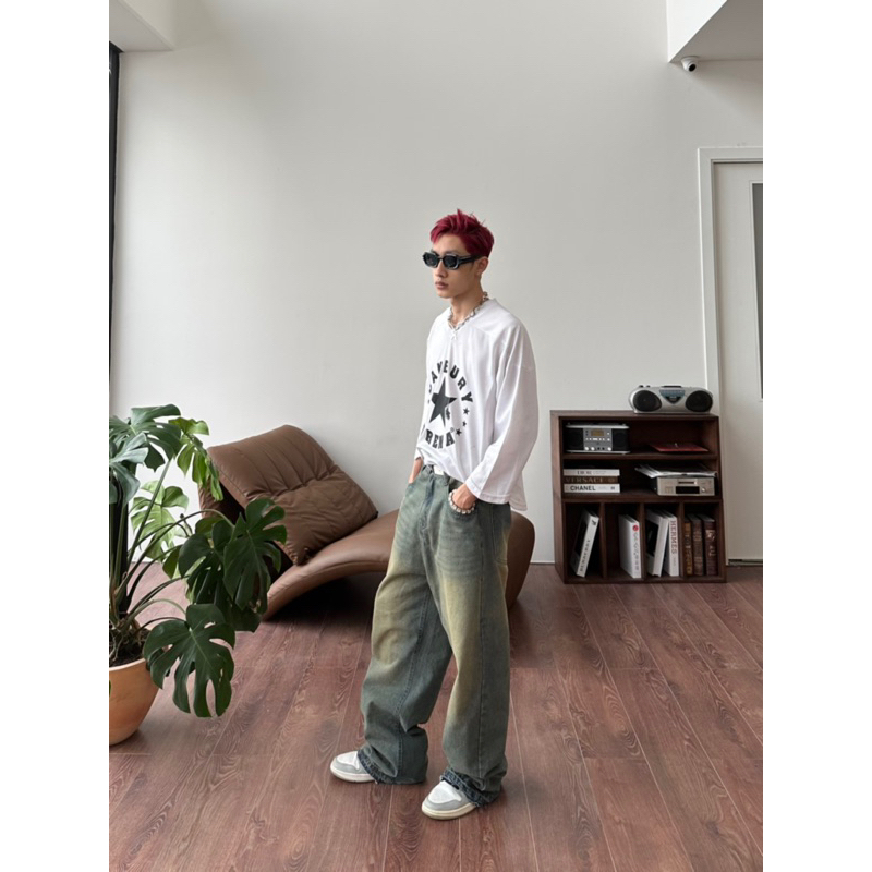 OMBRE WAXED JEANS VER 35