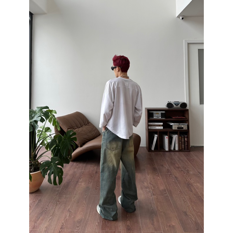 OMBRE WAXED JEANS VER 35