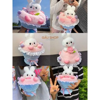Gấu bông ❤️ thỏ bó hoa ❤️ gấu lena bó hoa hàng nhập cao cấp bông mịn siêu dễ thương !! freeship free gói quà