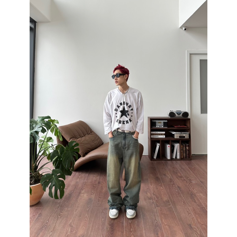 OMBRE WAXED JEANS VER 35