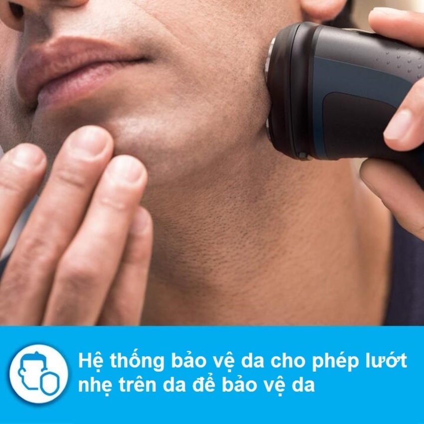 Máy cạo râu khô và ướt Philips AquaTouch S1121 Serial 1000 với lưỡi cạo ComfortCut tự mài - CHÍNH HÃNG BẢO HÀNH 2 NĂM