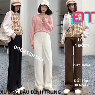Quần bầu tăm nhung - ấm áp cho mẹ bầu mã 120