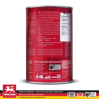 Nhớt xe máy 2 thì Wolver Speed 2T API TC nhập khẩu Đức