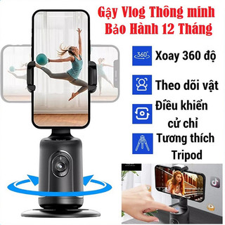 Gimbal P01 Bắt Chuyển Động Kèm Remote, Giá Đỡ Gymbal Chân Cao 2.1M, Tự Chuyển Động Quay Video 360° - Không Cần Cài Ap