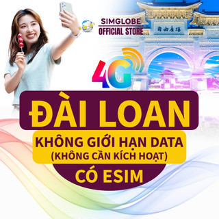 [BẢO HÀNH 1 ĐỔI 1] [GIÁ RẺ] SIM DU LỊCH ĐÀI LOAN 2-30 NGÀY - KHÔNG CẦN KÍCH HOẠT - CÓ ESIM