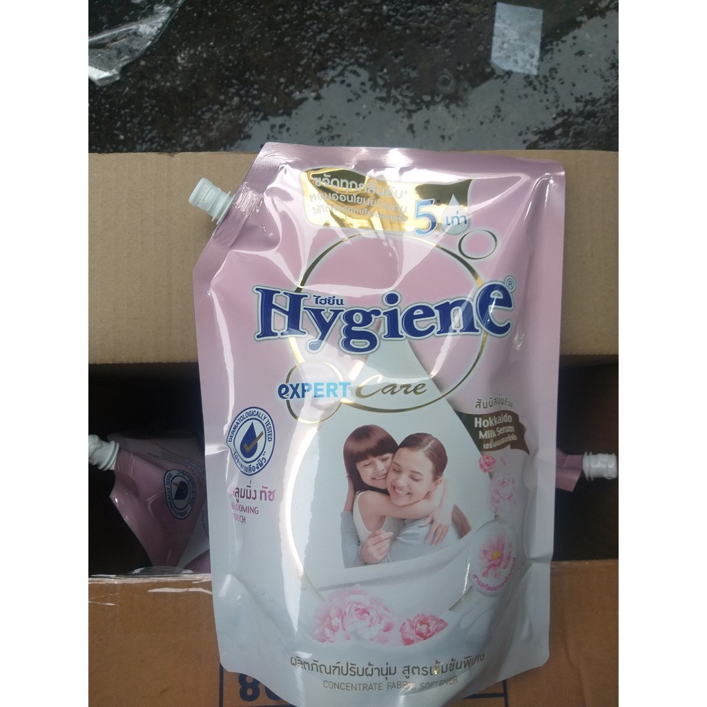 Nước xả vải thái lan giặt xả quần áo Hygiene siêu đậm đặc làm mềm vải thơm lâu 1150ml