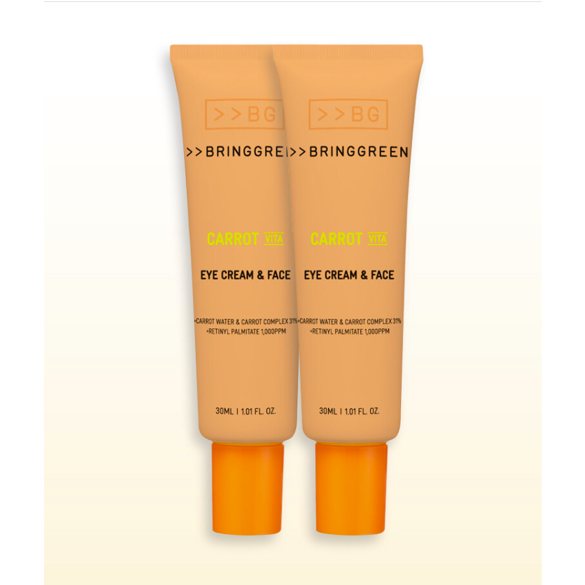 Kem dưỡng cho mặt và mắt BRING GREEN CARROT VITA EYE CREAM & FACE