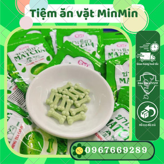 Kẹo xương chó matcha / cà phê, kẹo matcha xương chó tuổi thơ