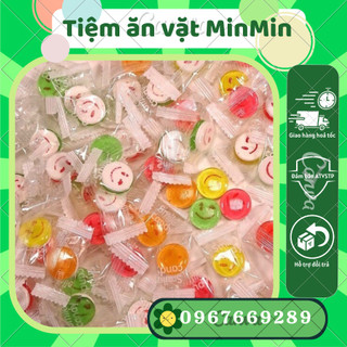 Kẹo ngậm hình mặt cười hương trái cây