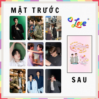 (PONDPHUWIN) Set 9 card bo góc hình PONDPHUWIN