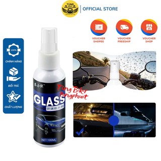 Chai Xịt Nano Chống Nước Mưa, Hơi Nước, Sương Mù Kính Mũ Bảo Hiểm, Kính Chiếu Hậu Xe Máy, Ô Tô
