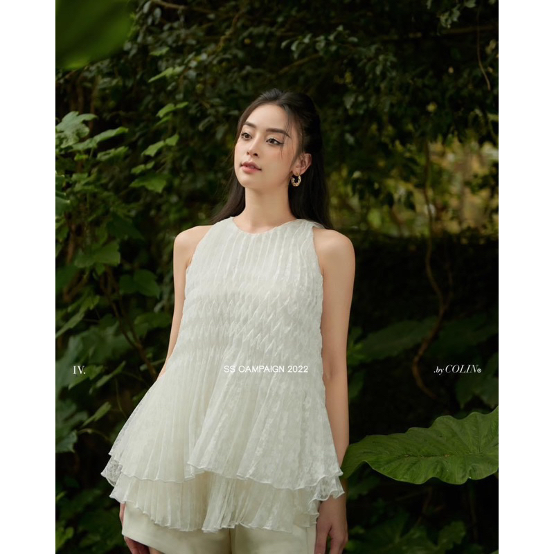 Áo Colin Trắng Size L full Box